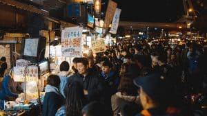 Taiwan Night Market Food