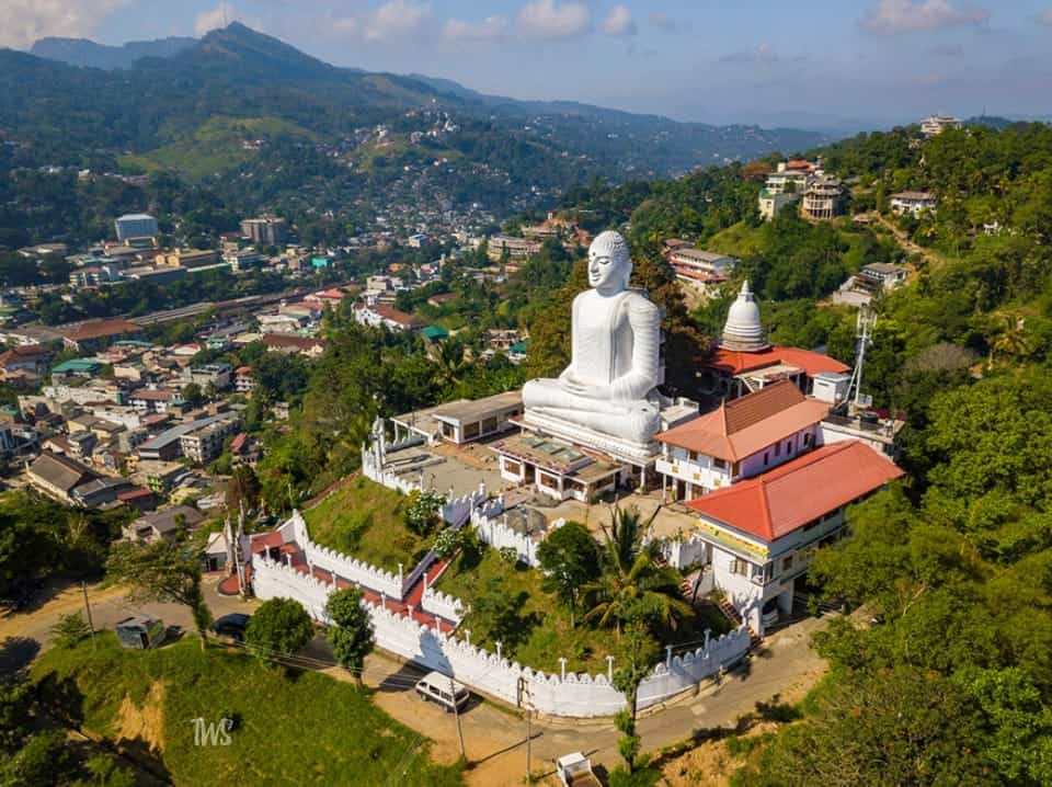 Head for the hills to visit the Kandy Buddha Statue