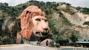The Lion's Head in Baguio City