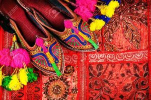 14 Best Places to shop in India Colorful joothis available at Nehru Bazaar