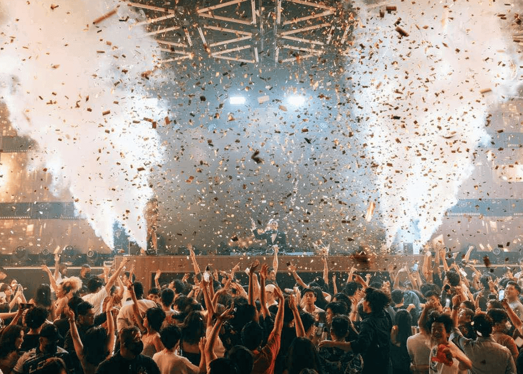 A big party at Xylo at the palace in Metro Manila